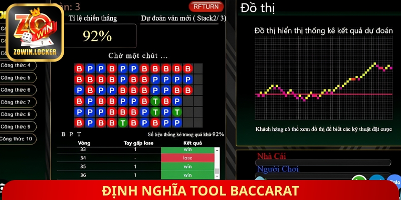Định nghĩa tool baccarat