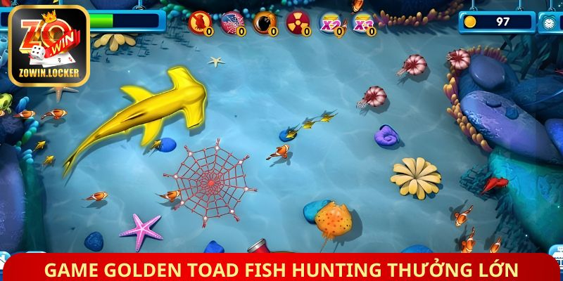 Game Golden Toad Fish Hunting thưởng lớn