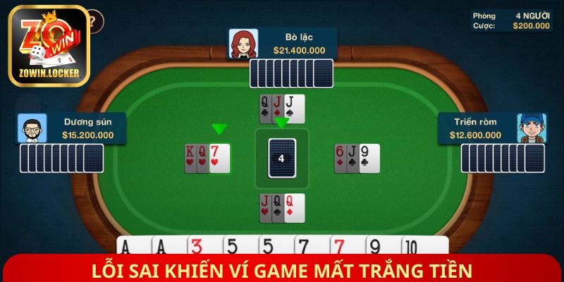 Lỗi sai khiến ví game mất trắng tiền